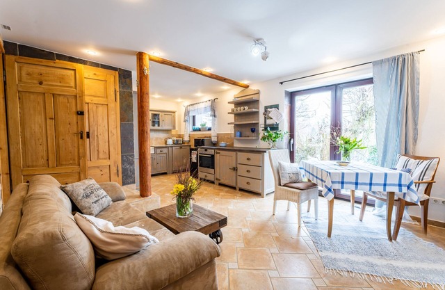 cerca de Augsburgo, muy cómodo en un estilo moderno de casa de campo, sep. dormitorio