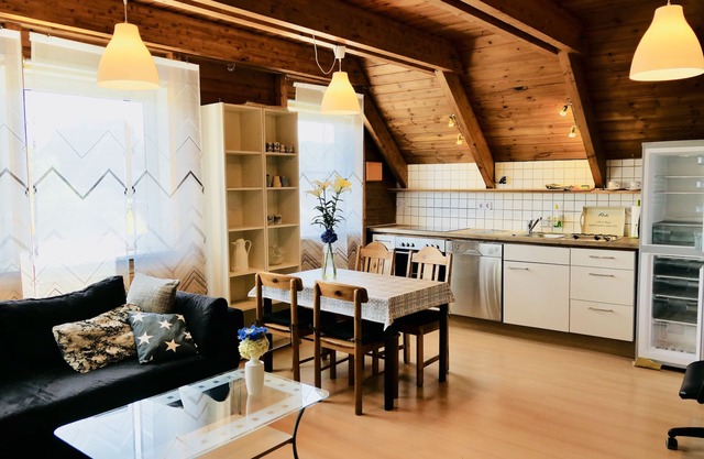 Petit mais bel appartement dans un endroit calme!