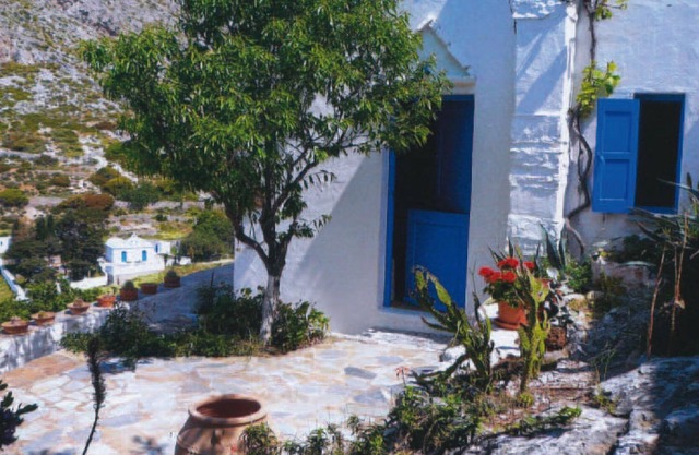 Petite maison de charme sur jardin Potamos Aegiali
