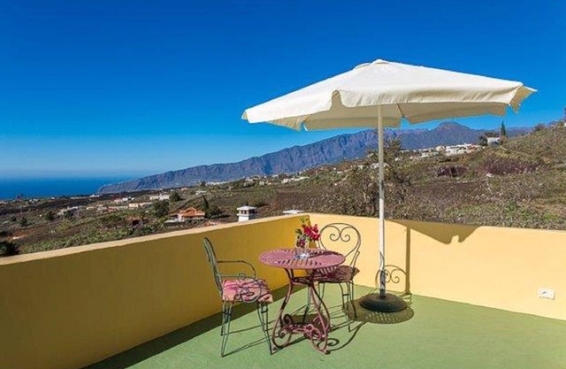 Maison de vacances sur le côté ensoleillé de La Palma avec vue et Wi-Fi