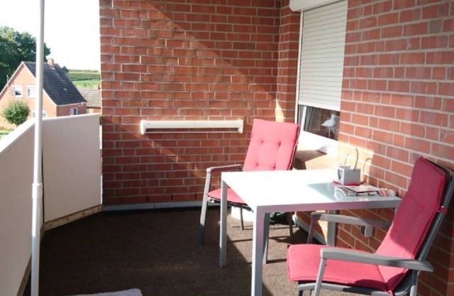 Petit appartement de vacances à Dornumersiel heureux avec chien