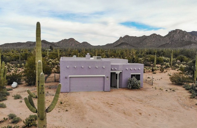 Saguaro Home Near The Desert Museum