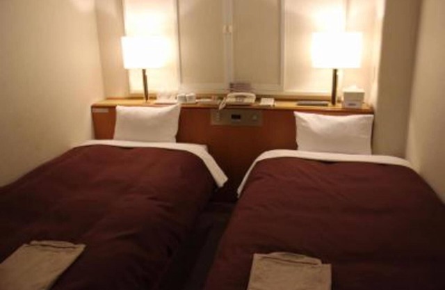 Smoking possible Light twin room / Takayama Gifu