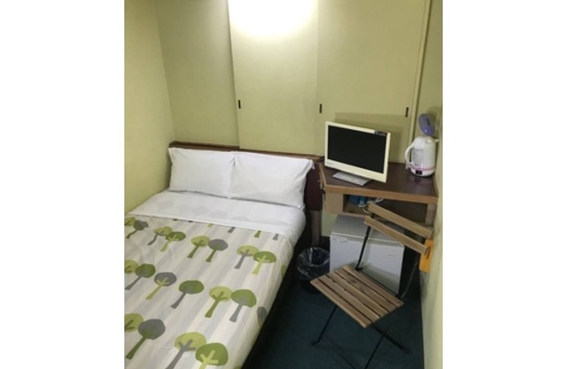 Smoking Semidouble bedroom accommodation plan / Kitakyushu Fukuoka