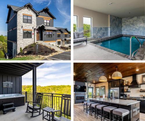 Smoky Mountain Chalet with Indoor Pool
