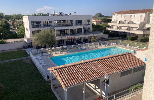 Sol-y-Days Cap Camargue, duplex 5 couchages piscine chauffée