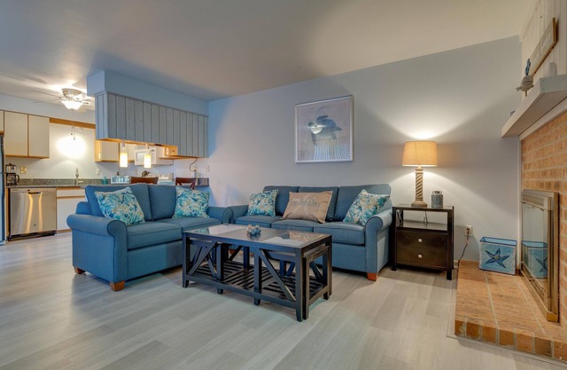 Sound side OBX Garden Condo no stairs, pool -Get ready for beach fun!