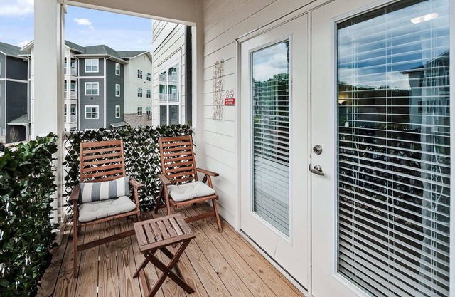 South Asheville Getaway | Private Balcony Apt 1