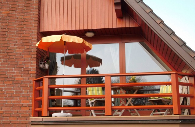 Appartement balcon dans le plus récent station approuvé par l'Etat Altefähr de Rügen