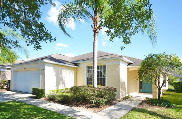 South facing pool home with games room - gated community