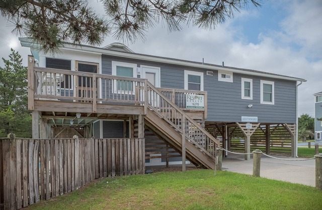 Vers le sud | South Nags Head | Vues sur l'océan | 3 chambres à coucher | 8 personnes