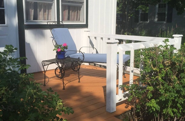 Cottage de charme avec vue sur le port et les jardins magnifiques