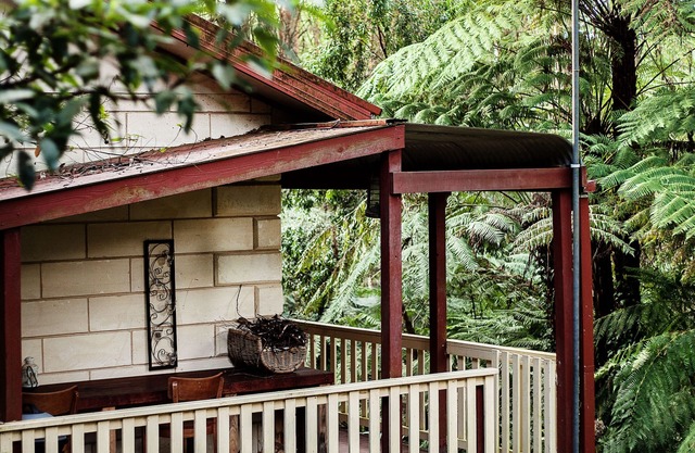 Spa Cottage: Private rainforest with river