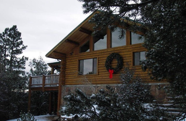 Retraite de maison de style spa à Sandia Mountain