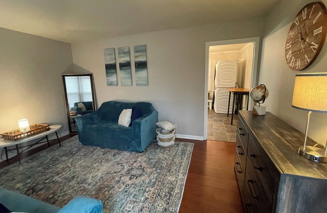 Spacious 3-bedroom apartment with WiFi, AC in charming Clarksville