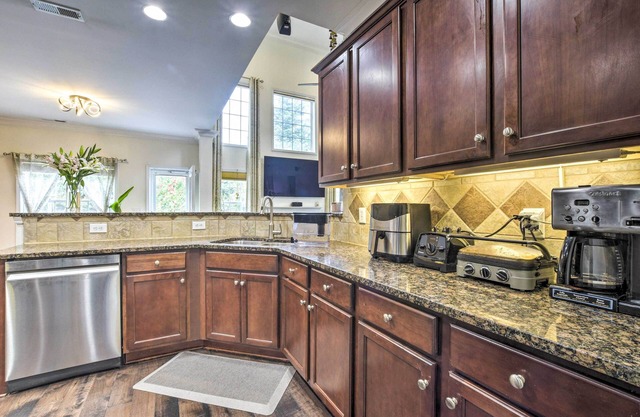 NEW! Spacious Cary Retreat w/ Patio & Pool Access!