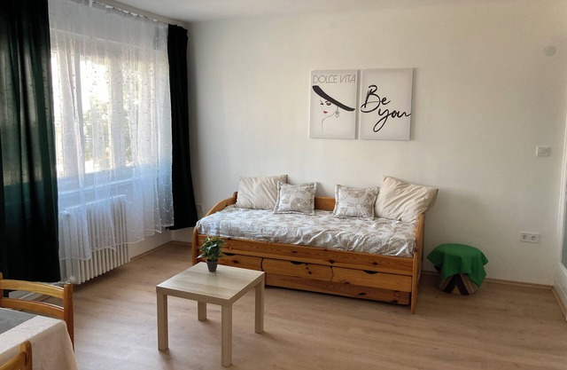 Spacious comfy flat /w best central Buda location - family friendly