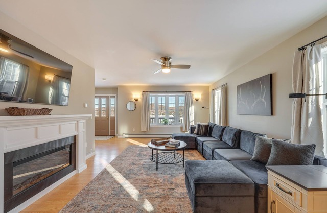 Spacious Eagle Lake Home w/ Fireplace & Deck