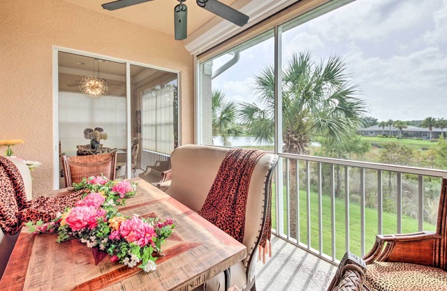 NEW! Spacious Fort Myers Condo w/ Screened Balcony