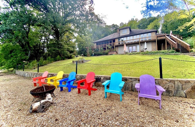 Spacious Lake of the Ozark Home w/ Large Dock, Hot Tub, and Yard
