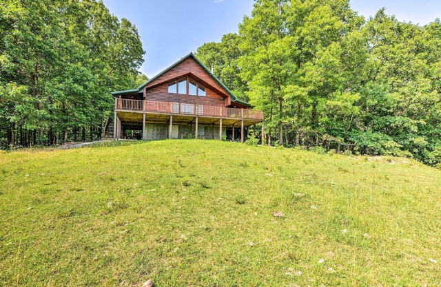 NOUVEAU! Log Cabin w / sentiers de VTT - 5 minutes à Grand Lake