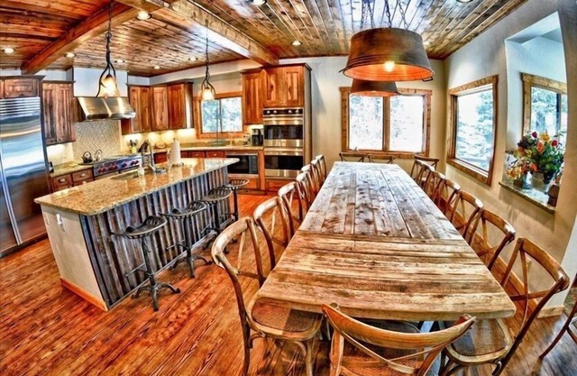 Grand Luxury Private Home Park Downtown hiver sur Vasquez Creek *