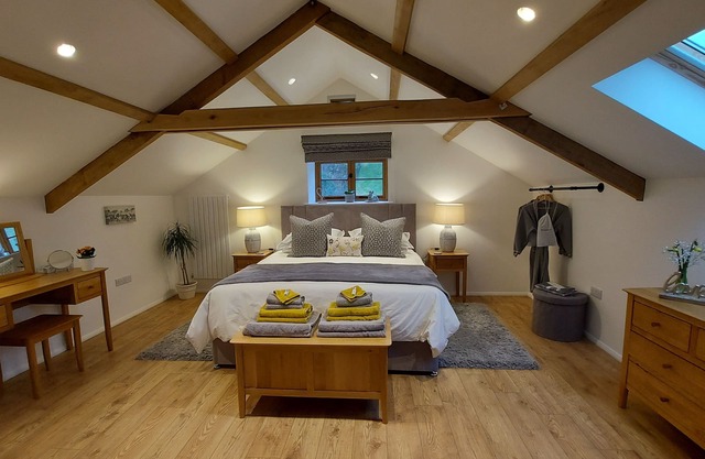 Nouveau août 2019 - Grange spacieuse et luxueuse pour les couples près d'Exmoor & Coast