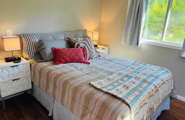 Spacious remodeled ranch with kitchen extras. Fenced-in backyard, pets welcome.