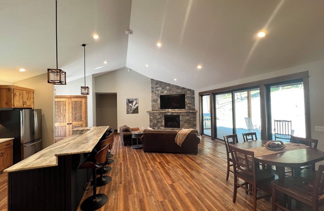 Experience Seeley Lake living in our spacious 4-bedroom 4-bathroom retreat