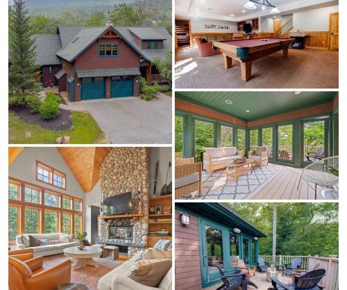 Spacious Ski Haven Pool Table Grand Fireplace!
