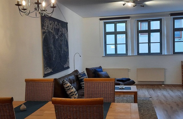 Spacious two-room apartment in Freiberg's old town