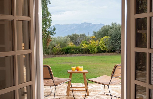 special vacation home with Evia island landscapes just 5 min walk from the beach