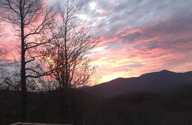 Incroyable vue grand-père sur la montagne! Cool et ombragé. Deux ponts. Près de la promenade.