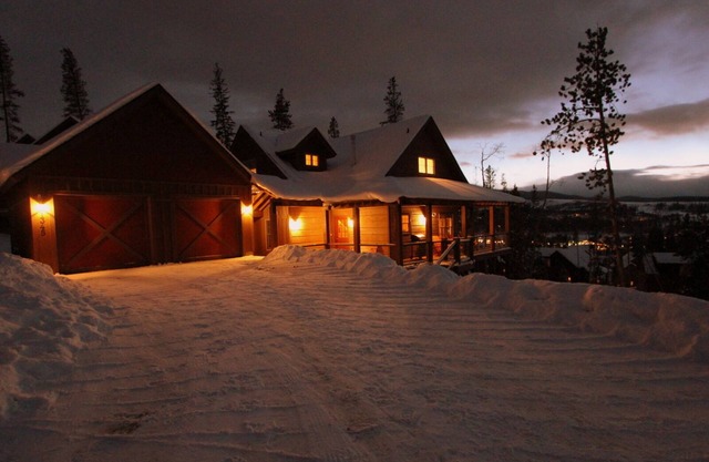 Spectaculaire Mountain Home avec une vue imprenable