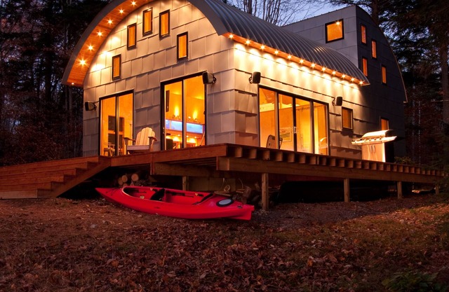 Spectacular Damariscotta Lake House - En vedette dans le magazine Down East d'avril 2011