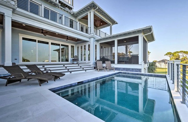 Spectacular Ocean, Golf and Sunrise views--Heated Pool--Luxury Family Retreat