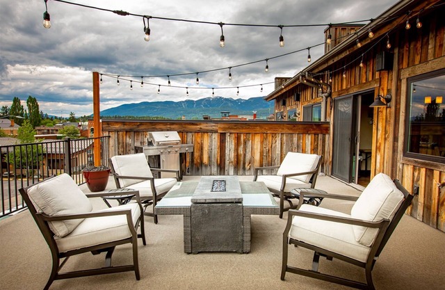Spend Summer in Whitefish! Stunning Penthouse in Heart of Downtown Whitefish!
