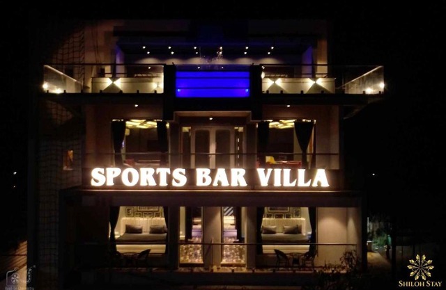 Sport Bar Villa 6BHK Infinity Pool with Waterfall