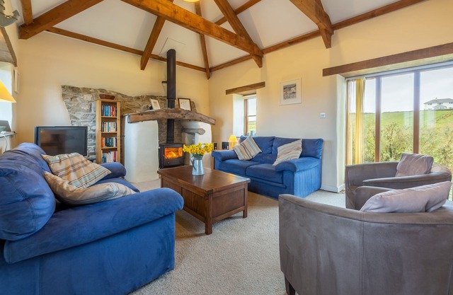 Spring Barn est une ravissante conversion de trois chambres.