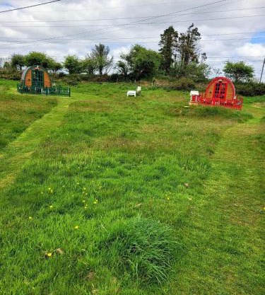St Austell Glamping Pod with Spa Pool and Pets Ok