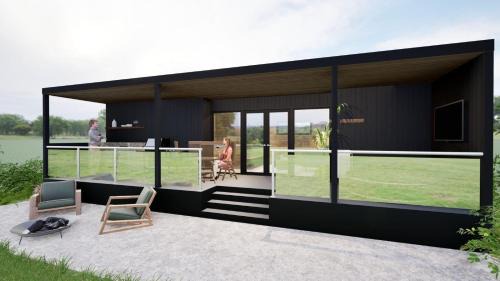 Staining Luxury Lodges