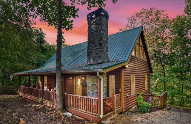 NOUVEAU! «Escalier vers le paradis» Cabine Rock Creek qui parle