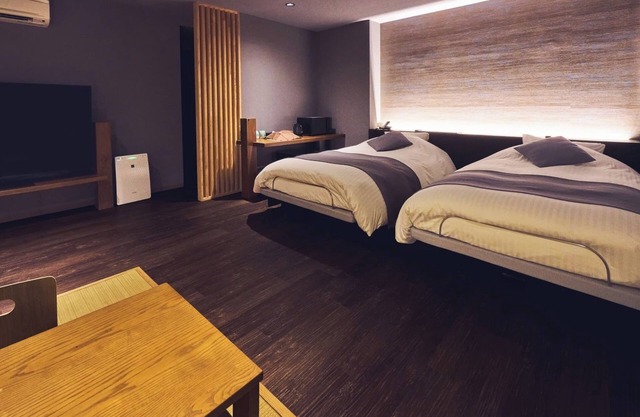 Standard 1 night without meals5th and 6th floors JapaneseWestern style twin room / Oita Ōita