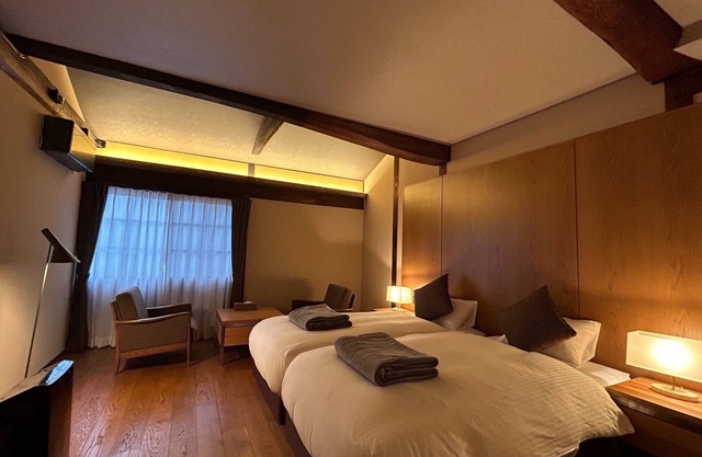 Standard twin room without meals / Mima Tokushima