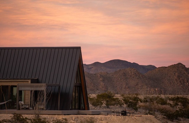 Stardust Big Bend Luxury A-Frame#10 with fab view