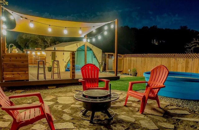 Stargaze at This premium glamping experience in the foothills