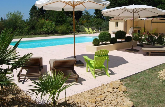 Stately villa with pool and park garden