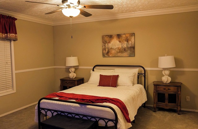 Stay at a 4-bedroom Unique Historic Landmark just outside of the city of Selma.