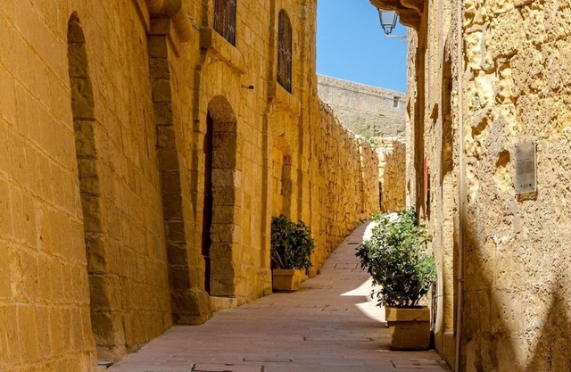 Stay inside the walls of Gozo Cittadella fortress