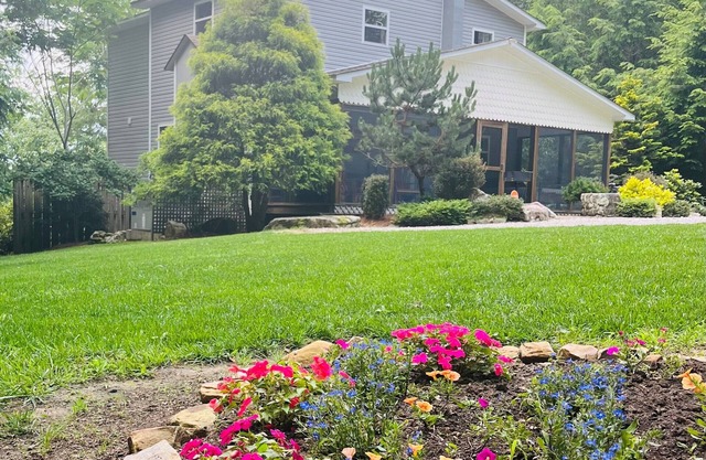 WOW! ON A WATERFALL! Stunning Views, Huge Bluffs, Waterfront, Deck, 13 acres!